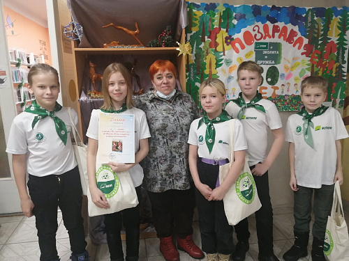 Сотрудники Управления провели детский праздник с эколятами школы № 4 г. Коряжмы